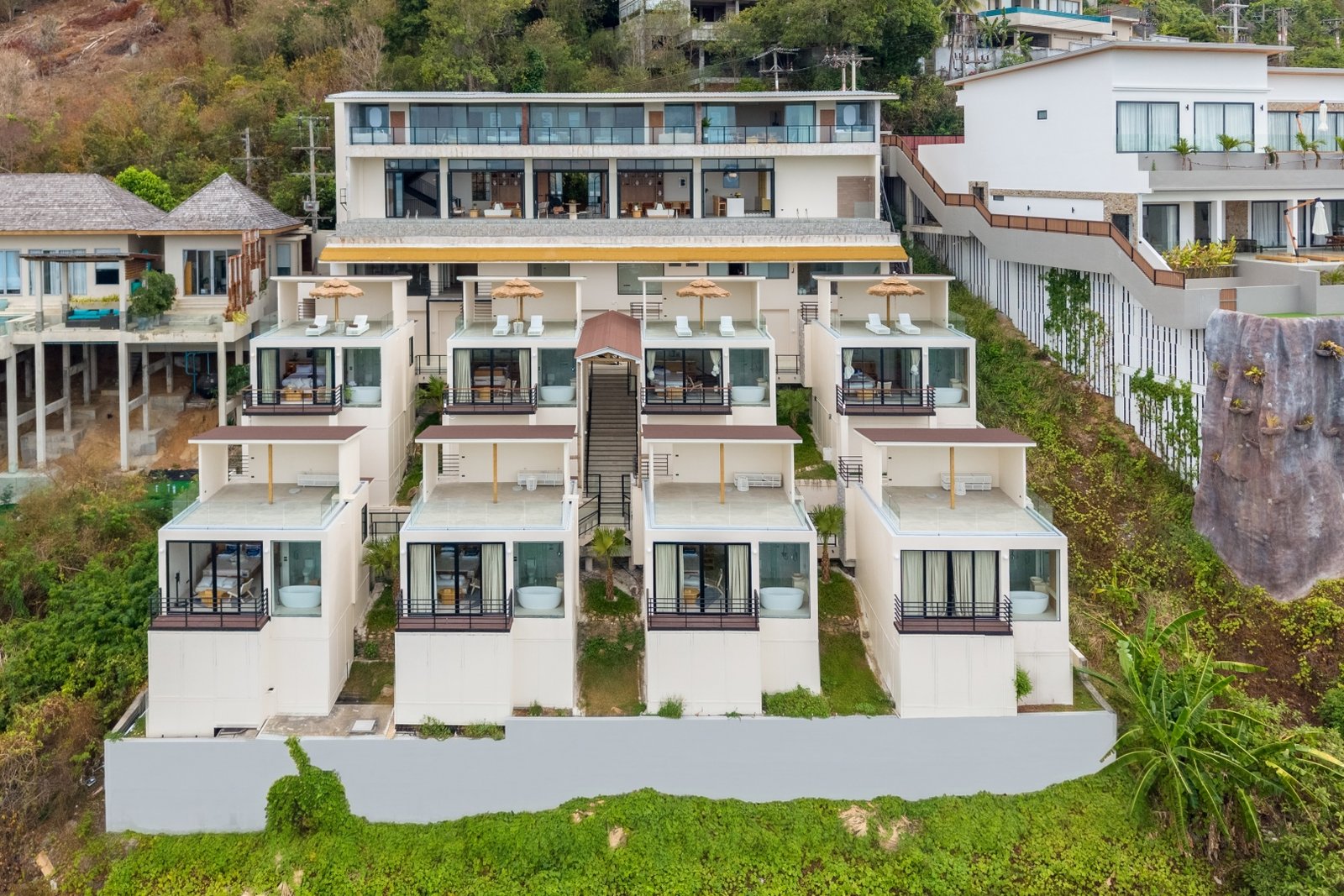 Aerial of the property